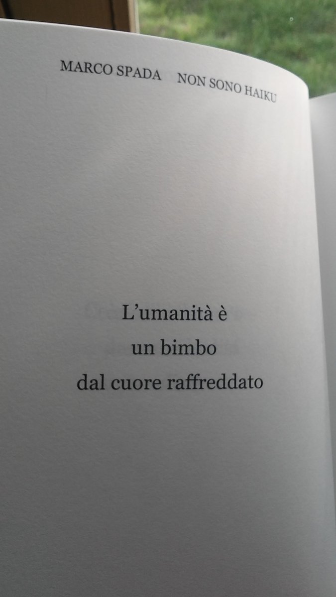 spadascrive's tweet photo. L'umanità è un bimbo dal cuore raffreddato #haiku https://t.co/keMQLae6Bk https://t.co/x2NdjwyPib