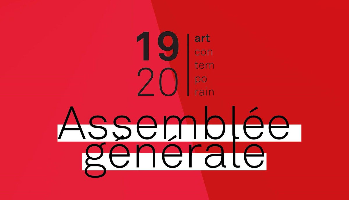1920_AC's tweet photo. Assemblée générale @1920_AC – le mardi 18 janvier 2022 de 18h à 20h en salle Grodecki à l’INHA (2 rue Vivienne 75002 Paris). Cette AG est ouverte aux doctorant·e·s souhaitant découvrir l’association ou s’y investir.
L’événement facebook : https://t.co/ChMkSeTcLl https://t.co/AMFtGFI6v2