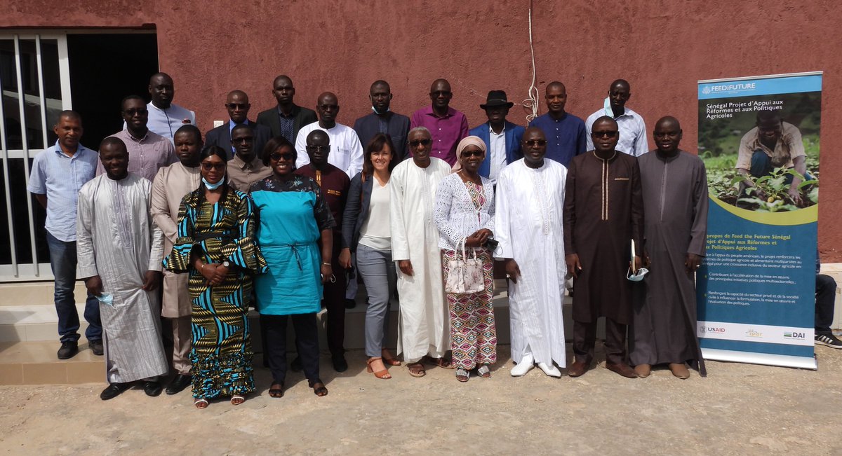 Du 14 au 15 décembre 2021 #FeedtheFuture Sénégal Projet d’Appui aux Réformes et aux Politiques Agricoles a appuyé le MAER dans l'organisation d'un atelier de partage et de finalisation du document de politique agricole PAP 2A
Plus d'infos ici 👇
ipar.sn/Feed-the-Futur…
#sunumbay