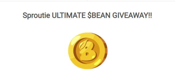 sproutienftgame's tweet photo. Hello Everyone our airdrop campaign has began! Complete the tasks and get your free $BEAN with us now! Sproutie is a pre-IDO, pre-IEO project, limited tokens are available, get it while it lasts!

https://t.co/CgfnYXSGhU

#sproutie #sprout #bean #nft #nftgame #bsc #solana https://t.co/pslfuoRFmv