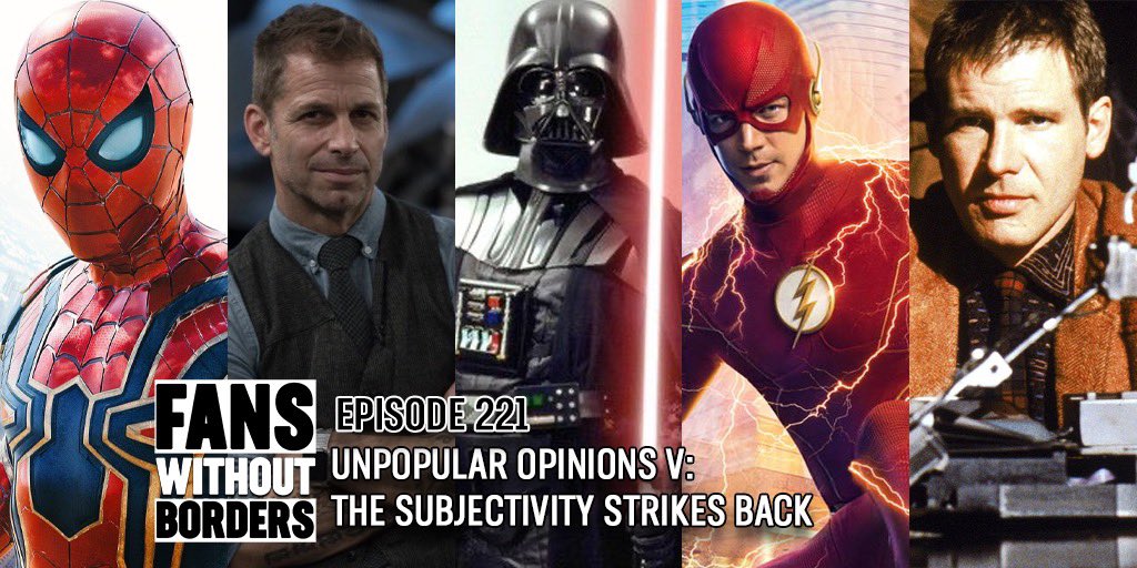 borderlessfans's tweet image. 🆕Fans Without Borders🆕 

221: Unpopular Opinions V: The Subjectivity Strikes Back

suicidesquadcast.com/fanswithoutbor…