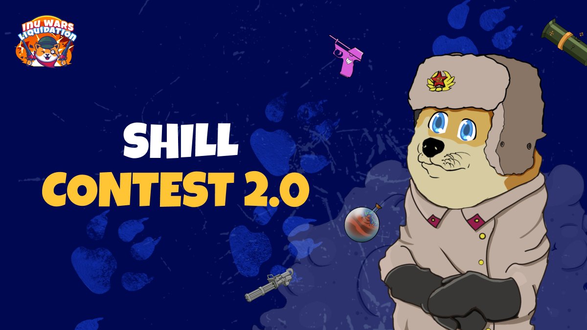 InuWars's tweet photo. 🔥Shill Contest 2.0🔥

🤑 Dear friends, we are announcing a competition in which you have a chance to make extra rewards!

💰 Shill Reward:

🥇 $80
🥈 $50
🥉 $30

💰 4th - 10th Position $20 each
All detailed information in our telegram channel: https://t.co/B5n9WhMYVH

#NFTs #inu https://t.co/6KNgx0uCW6