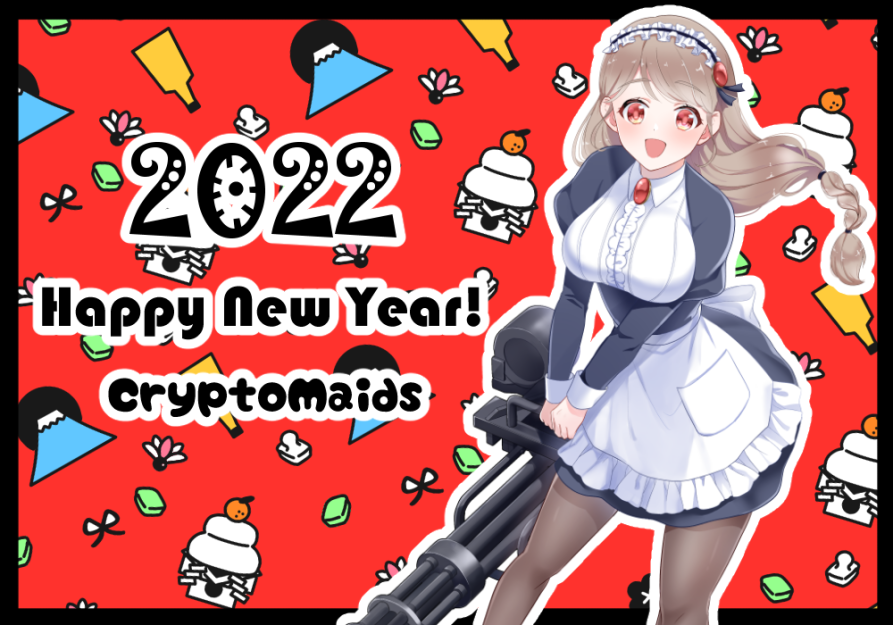 CryptoMaids's tweet photo. 🎉🎉100% Chance NFT Giveaway🎉🎉
Let's celebrate 2022 and discord 6500 members
・Everyone gets 1 CryptoMaids Limited NFT
・10＋ppl get CryptoButlers WL

① QT this tweet with #GetFreeNFT 
② Submit this form https://t.co/7MxegaA3TA
Until 1/8 22:00 JST

#NFT #NFTGiveaways #airdrop https://t.co/Z3w0OtgZHi