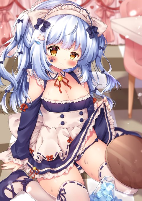 ドジっ子メイドさん
#イラスト 