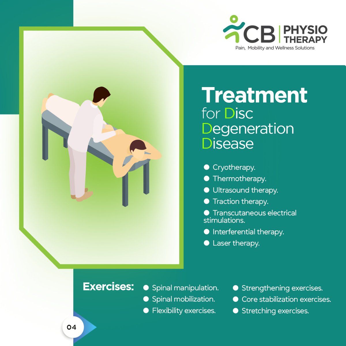 CBPhysioAH's tweet photo. Degenerative Disc Disease relates to a group of symptoms resulting from the gradual wear and tear of Spinal Discs.

Click Below to know more about it
https://t.co/4VegZTiTma

#DiscProblems #discdegeneration #discdegenerativedisease #physiotherapy #DegenerativeDiscDisease https://t.co/mo1ye0cHVt