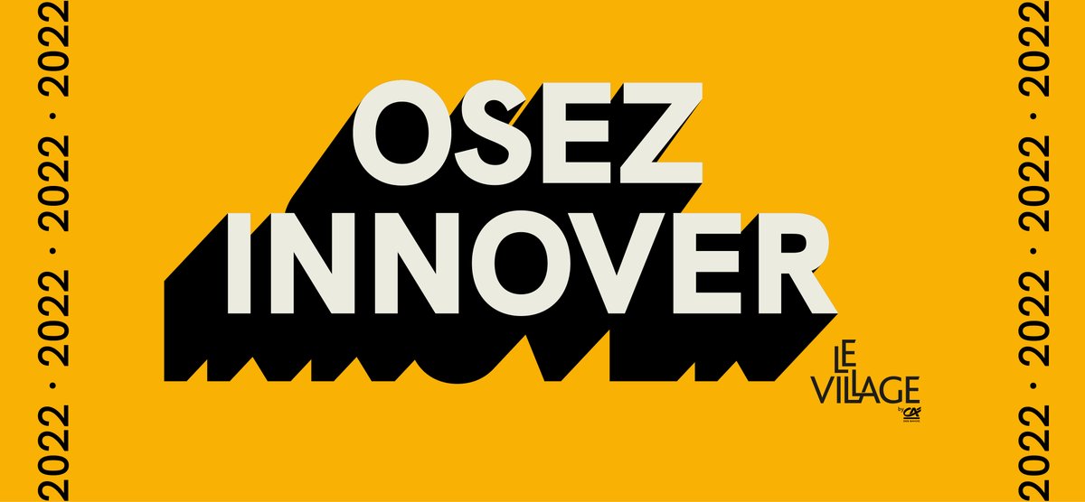OSEZ INNOVER !
Le Village by CA des Savoie vous souhaite une très belle année 2022 🚀 

Start-up, porteurs de projets, entreprises nous avons hâte de vous accompagner cette année encore dans vos idées, projets et innovations !

#entreprises #startup #innover #innovation #oser