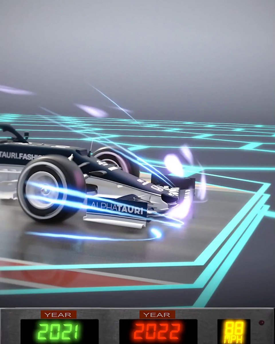 Первые рендеры болидов F1 2022 года от Scuderia AlphaTauri и Mercedes