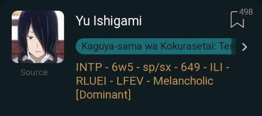 ed on X: (borrowed it) *Choose 4 characters who have the same MBTI as you  to introduce yourself to someone who doesn't know you.*   Ishigami Yu almost hitting bullseye aHA   /