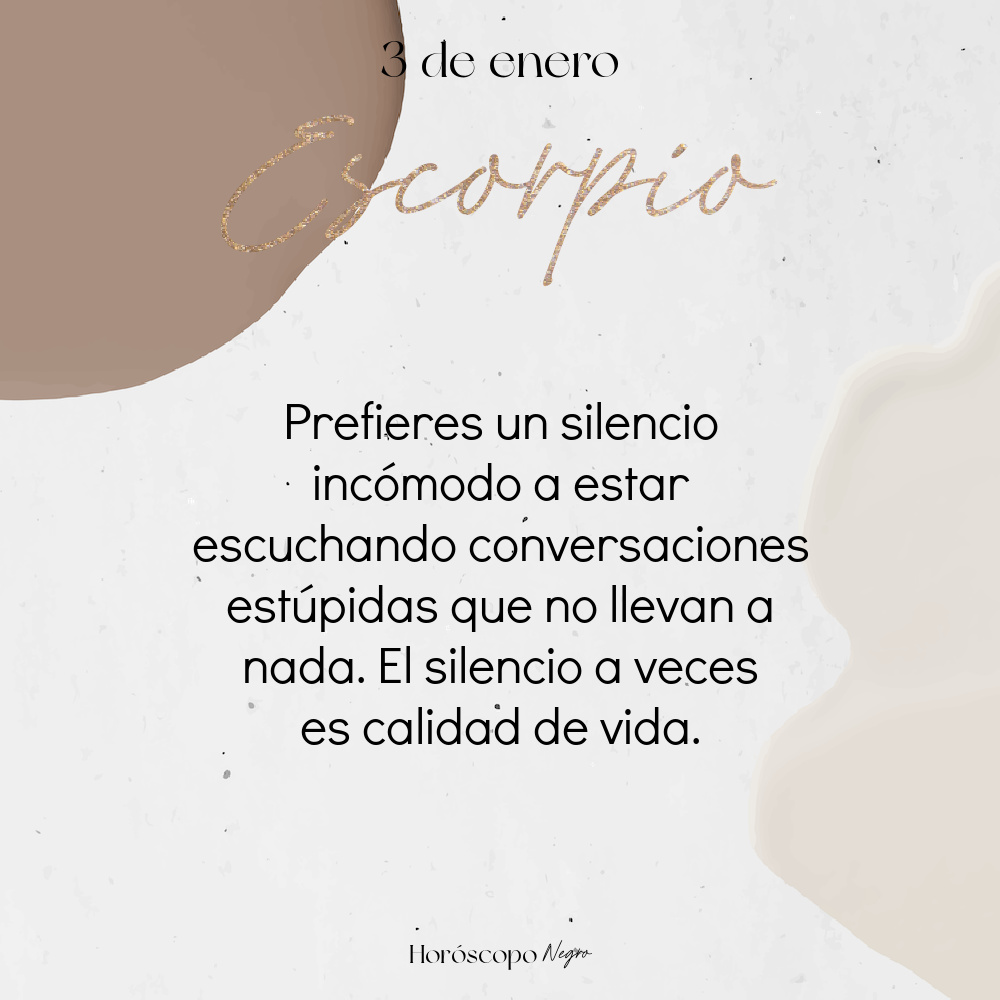 ✨♏✨ #escorpio #horoscoponegro