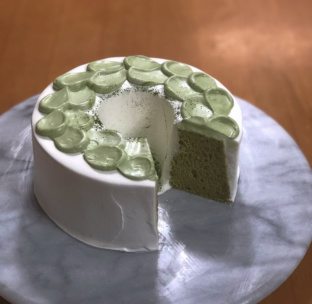 Mog 抹茶のシフォンケーキ スターバックスの抹茶シフォンを再現しました スタバ スターバックス お菓子作り お菓子作り好きな人と繋がりたい T Co Lkhmd2lt Twitter