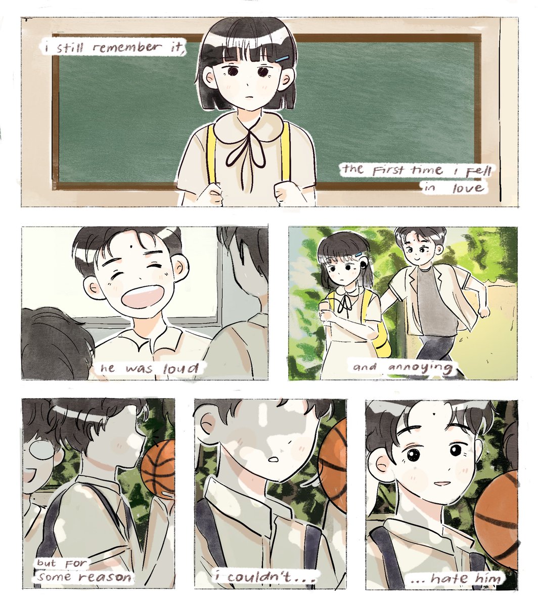 my first love that happened in summer 