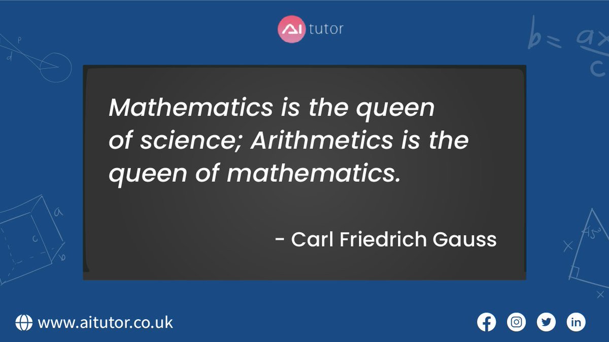 aitutor_maths's tweet photo. Maths can be intimidating when you do not understand it- otherwise, it is very easy to fall in love with this subject!
 
AITutor can help you revise for your GCSE and A-level exams.

Try AITutor premium today!
.
.
#gcse #alevelmaths #tutoring https://t.co/nXalY8Dyb0