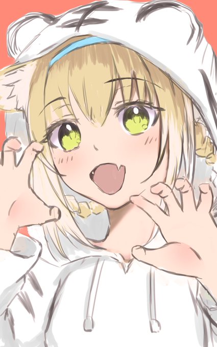 虎の衣を借るスズラン
#アークナイツ #明日方舟 