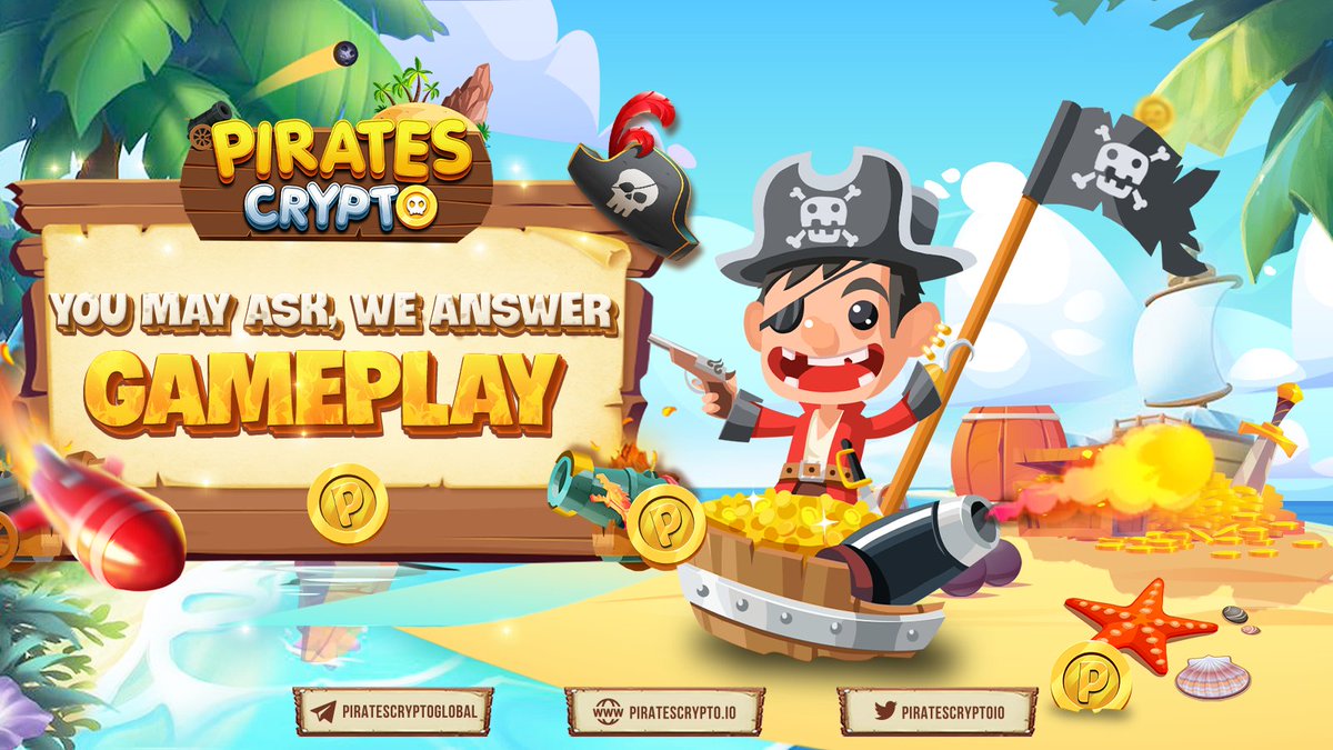 PiratesLando321's tweet photo. You may ask, we answer | Overview of Gameplay
🤔🤔 Let's take a quick view at how the world in Pirates Crypto work and what will you do inside these infinite spaces of TreasureVerse at https://t.co/LFa41BEwl2
#PiratesCrypto #PKC #Metaverse https://t.co/tBINwDxQDw