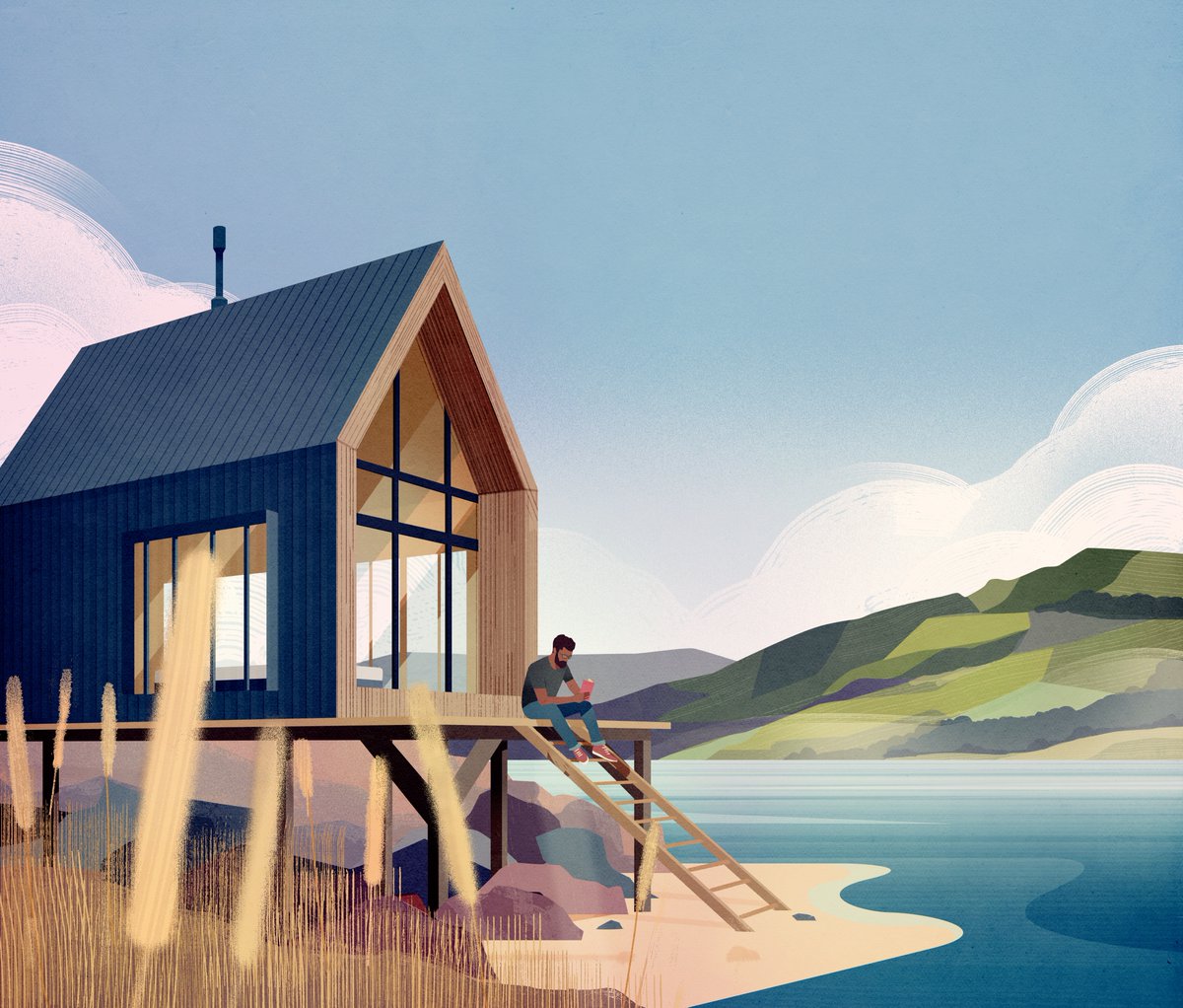 Cabin retreat - A new piece of personal work to kick off 2022
