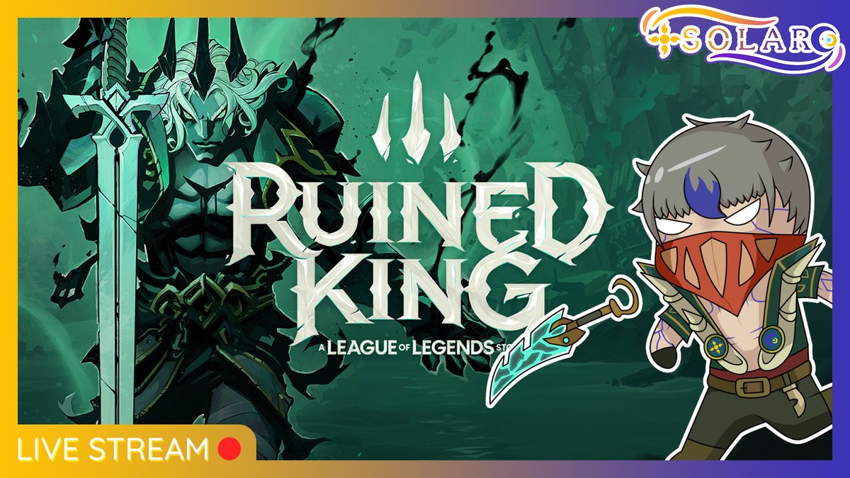 Solar_TL's tweet photo. 【LIVE】Ruined King : ตามล่าหา SIMP King [TH/EN]
ไลฟ์ประจำวันที่ 3/1/65
เวลา 20.30 (GMT+7)

#SolarTL #SolarTLStream
Link : https://t.co/OxCiIz21JJ https://t.co/MIOKFyLy0O