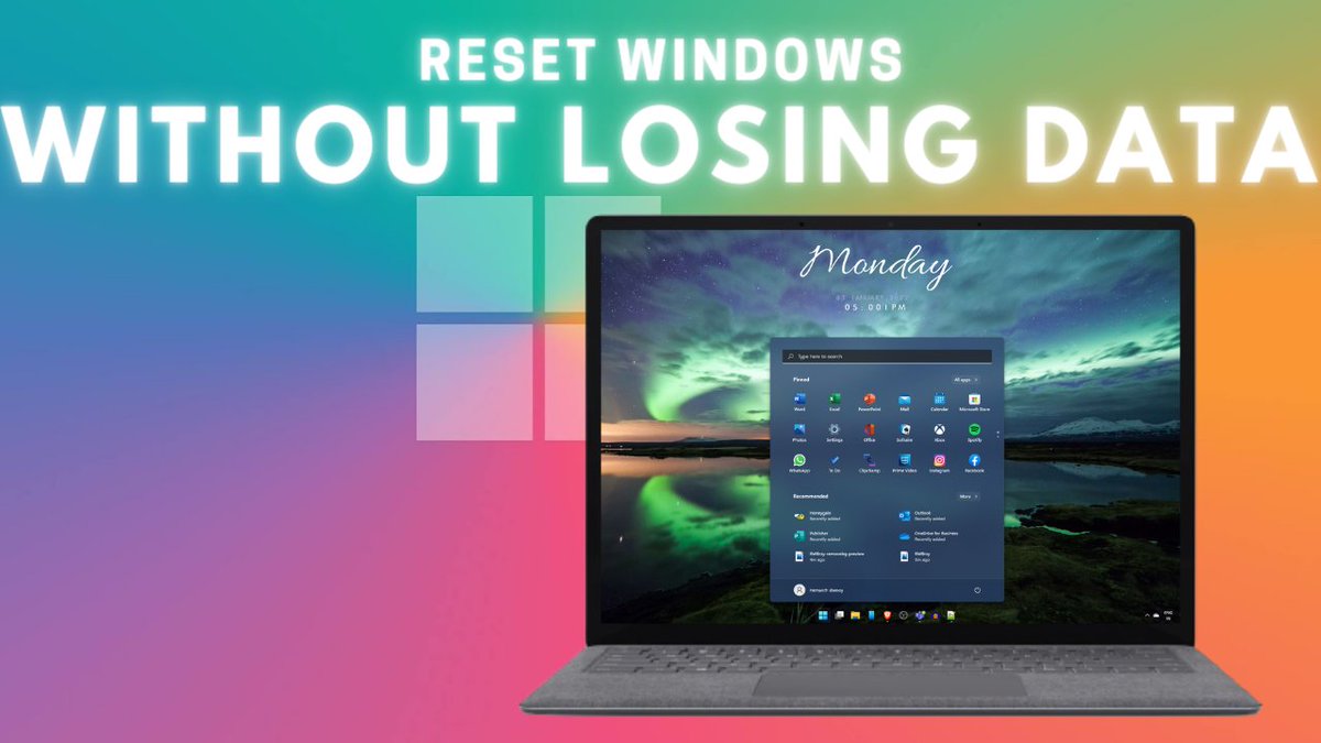 dopetechfever's tweet photo. Reset your Windows PC without losing any files https://t.co/fphtVmiTaT
.
#Windows11 #Windows10 #Windows #PC https://t.co/YAIXvYpGY5