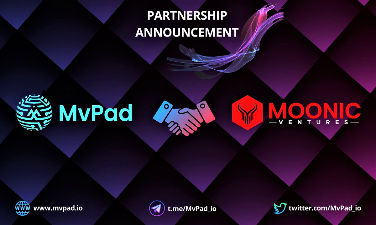 Excited to Announce Our Strategic Partnership with Moonic Ventures -  <a href="/MoonicVC/">Moonic Ventures</a>

🔥<a href="/MoonicVC/">Moonic Ventures</a> Team will support us with their marketing network and will provide quality growth through their extensive industry reach  🚀