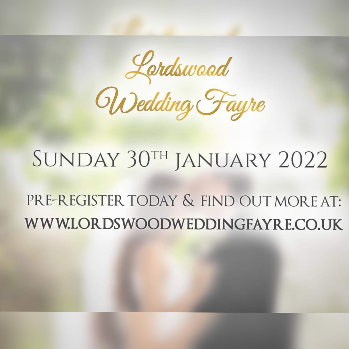 Join us for the Lordswood Wedding Fayre on Sunday 30th January 2022:
lordswoodweddingfayre.co.uk/event/jan22fay…

#lordswoodweddingfayre #lordswoodweddingfair #weddingfair #weddingfayre #lordswood #chatham #medway #kent #bride #groom #couple #engaged #newyear2022 #newyear #marriedin2022