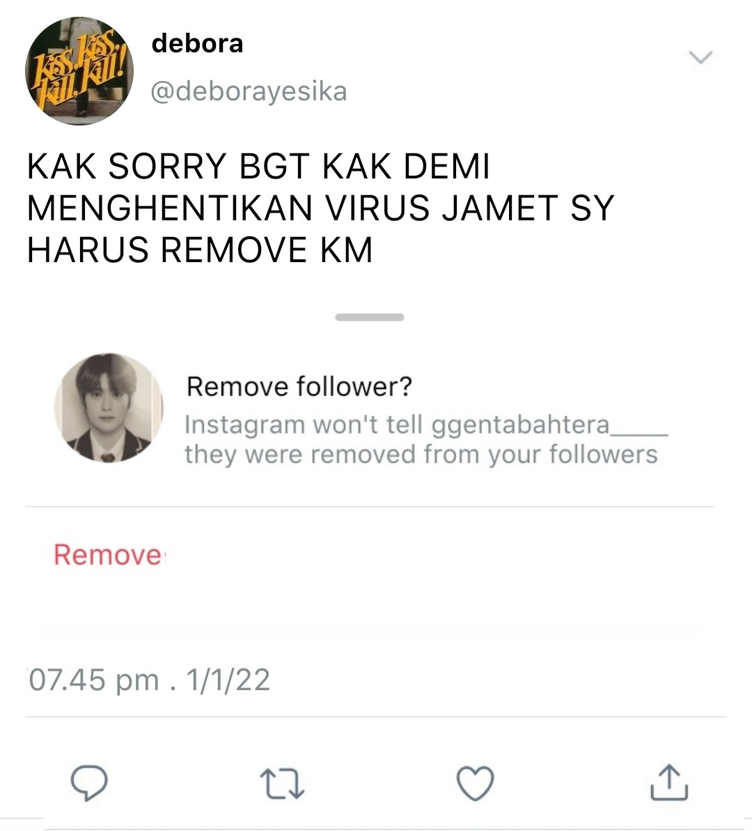 outofstyle1989's tweet photo. Hapus follower jadi lover

Jaehyun few tweets au https://t.co/bgh5SIudo5