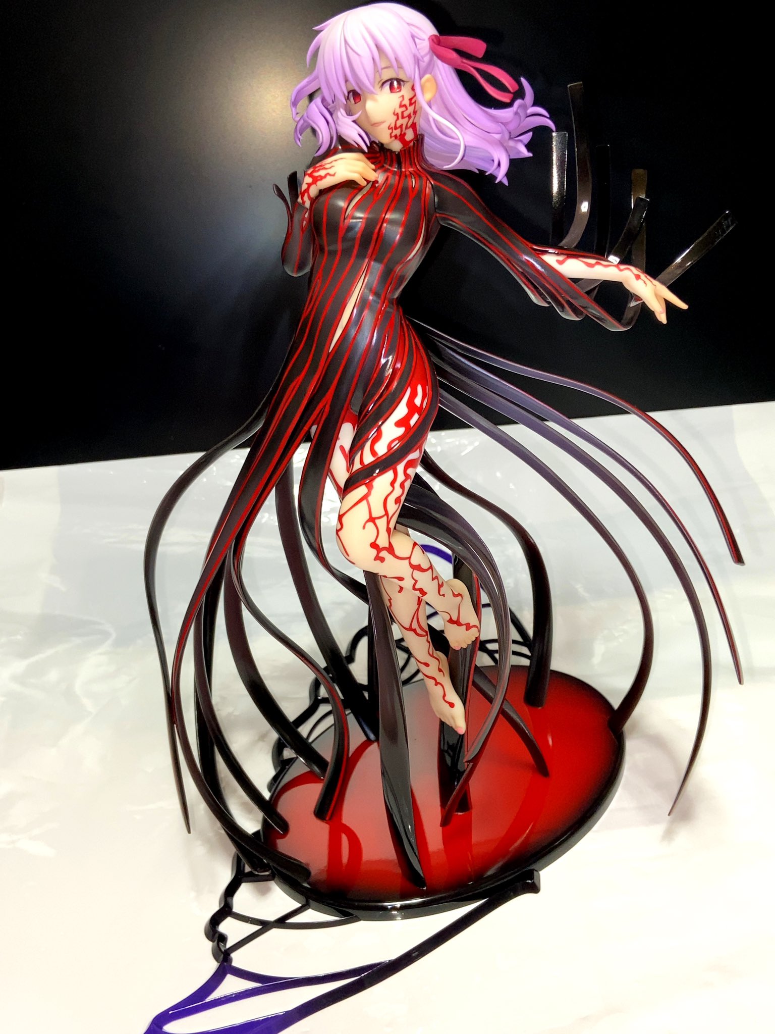 Mr ロンヘア ネプテューヌ大好きマン 去年の末頃 黒桜ちゃんこと間桐桜 マキリの杯 のフィギュアを受け取って色々バタバタとして開封できませんでしたけど 今日ようやく開封しましたよ そして何ですか このフィギュアは ヤバいくらいにクオリティが
