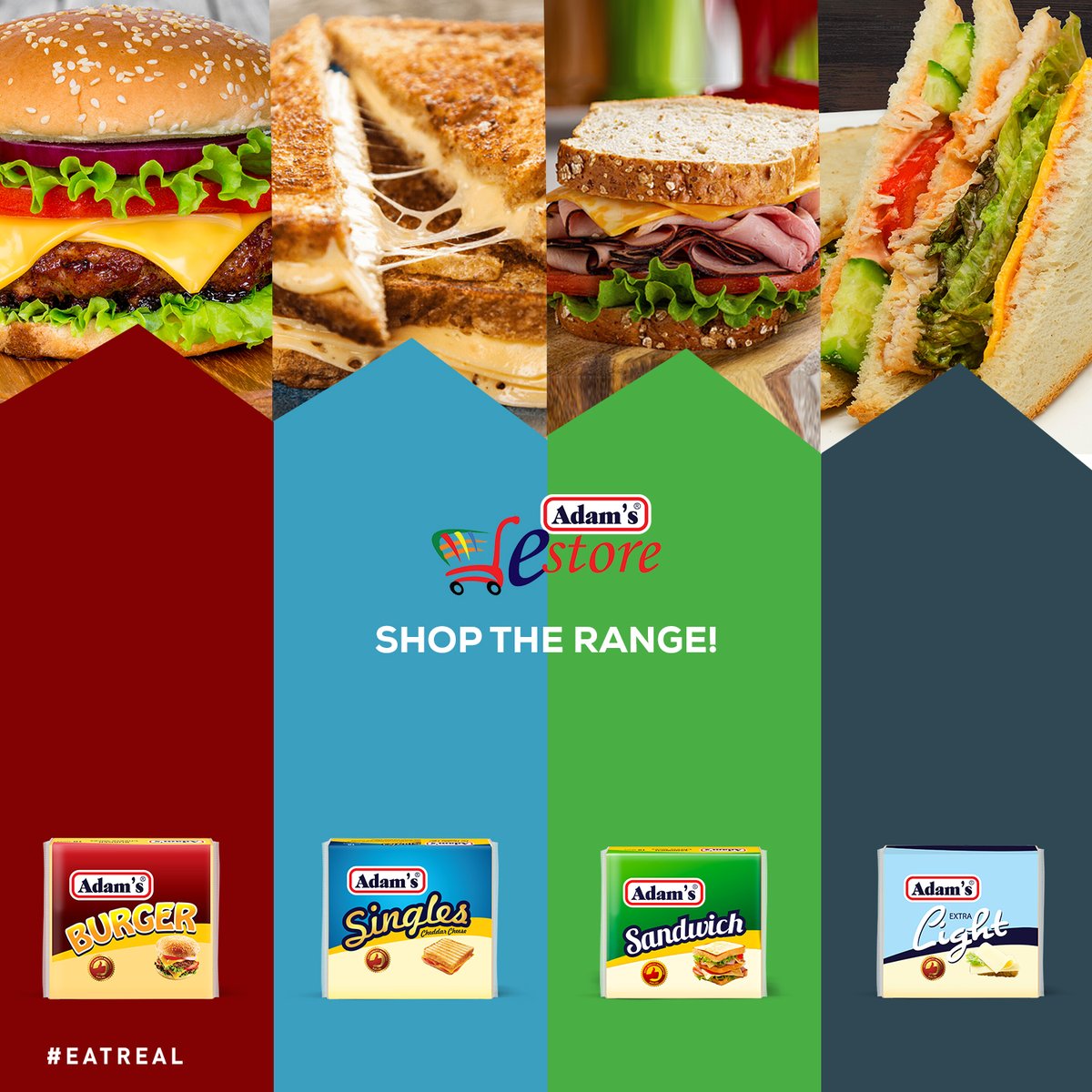 adamsmilkfoods's tweet photo. For all the Cheese lovers out there, shop the range now at Adam’s E-store! #AdamsMilkFoods #AdamsCheese #AdamsEstore https://t.co/tGqTdbJYVs