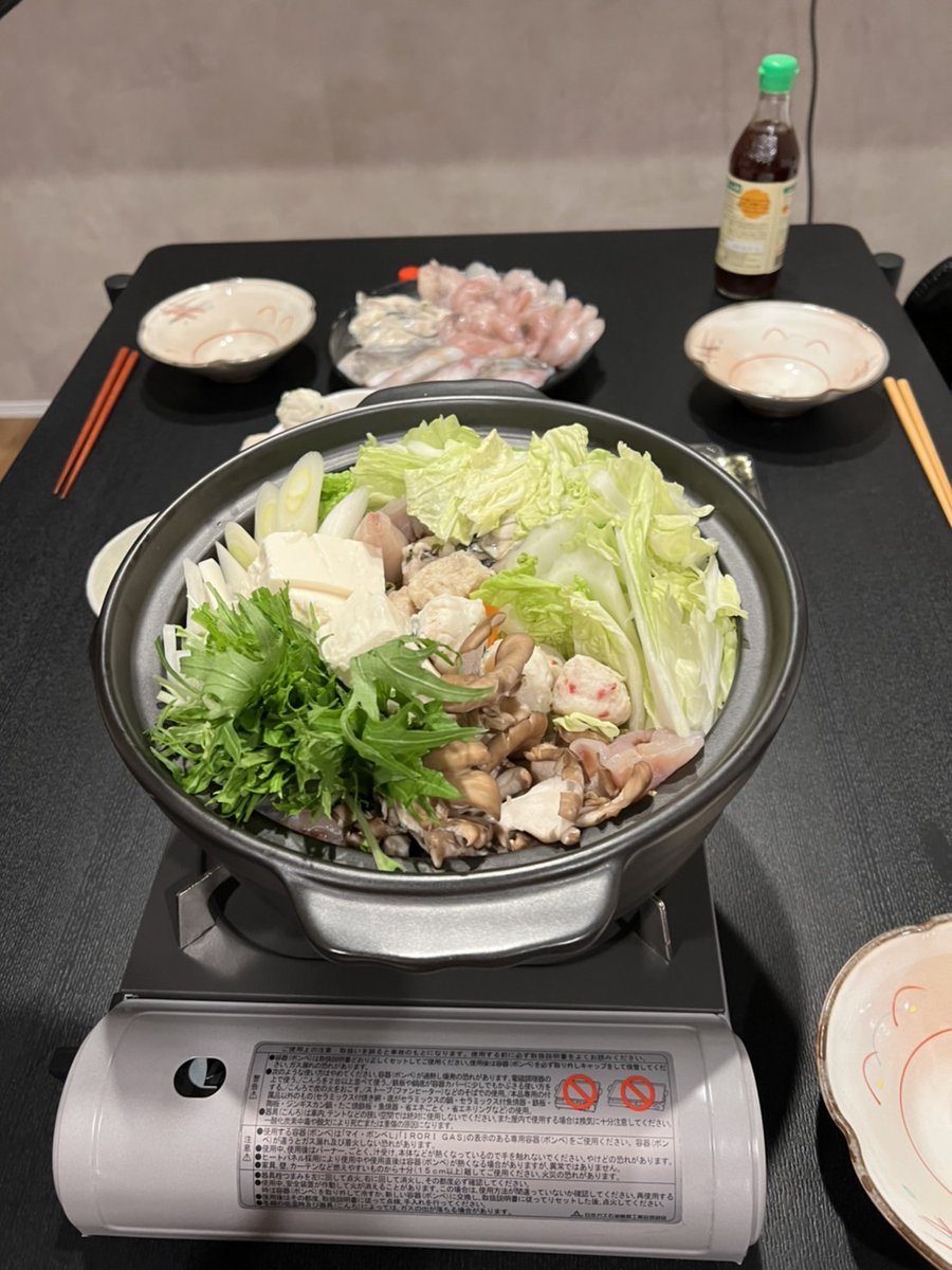 asuk0126's tweet photo. ＳＡＢＡＦＵＧＵ で新年会🐡 https://t.co/s9AbZkVAiY