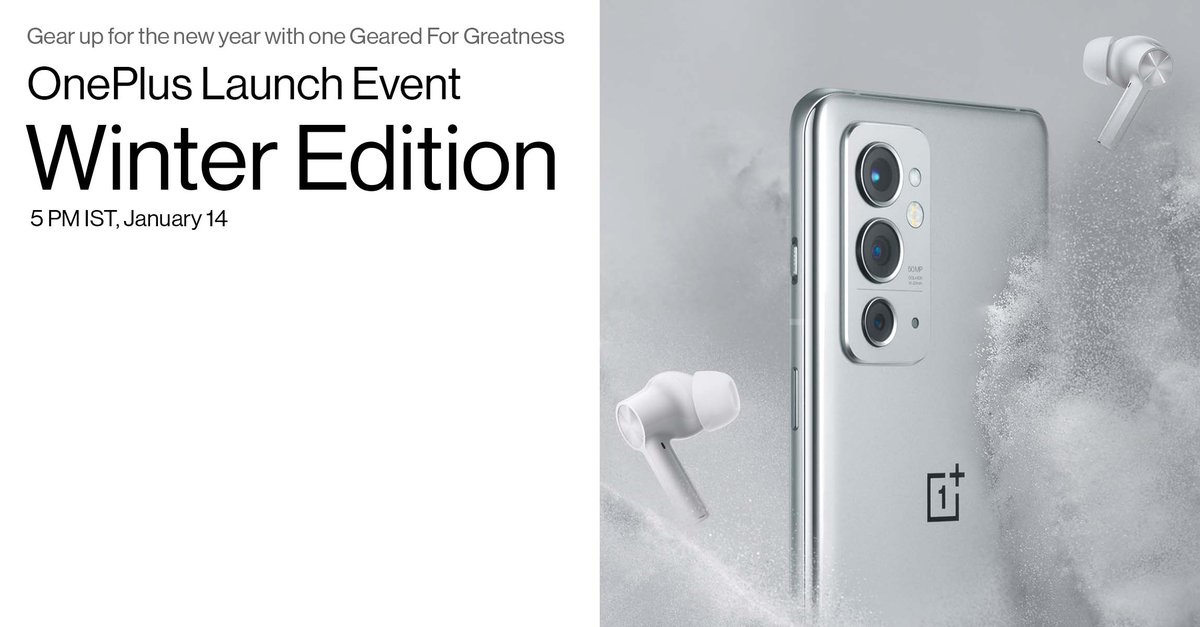 OnePlus_IN's tweet photo. The wait is over. A new era begins.
OnePlus Winter Edition launch event is coming soon! Keep yourself notified: https://t.co/LGh0Tf3tXR https://t.co/eZg2EqCz36