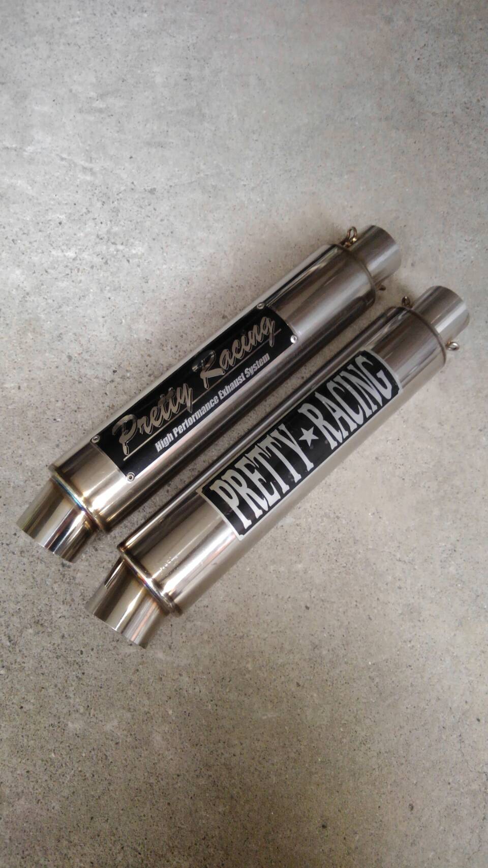 RPM マフラー 50.8π用 閃い ステンレス RPM マフラー 50.8π用 閃い ステンレス