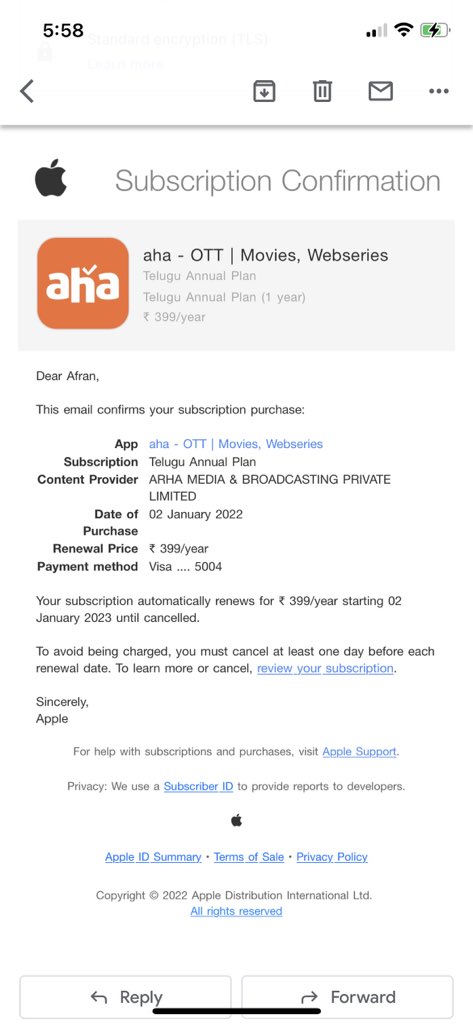 afranshaik's tweet photo. I have subscribed for #ahavideoIN for one year and yet my account has not been activated with the subscription. I have tried to follow up by emailing the support team and called their customer care but it in vain. Worst customer experience. Still, no response from @ahavideoIN https://t.co/b95pE0jEYJ