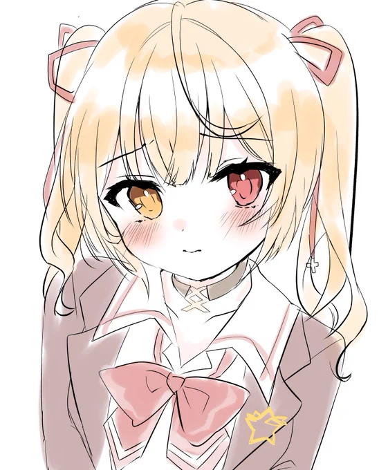 らくがきでごめんね
カワイイ星川

#サラ星図 
#星川新衣装 