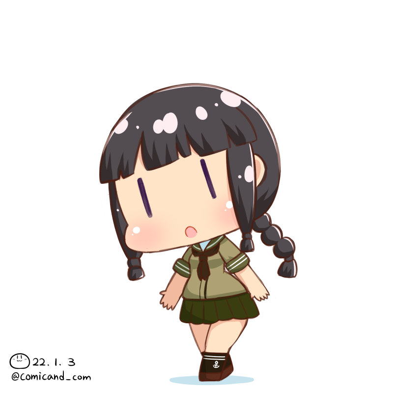 comicand_com's tweet photo. 大井っち何さー。
あ。……なんだ、提督か。

がっかりなのか、驚きの台詞なのか…
実台詞は聞いたことが無いので妄想が出来ます( ˘ω˘ )

#艦これ版深夜の真剣お絵描き60分一本勝負
#艦これ版真剣お絵描き60分一本勝負_20220103
#北上　#艦隊これくしょん　#艦これ
#イラスト好きな人と繋がりたい https://t.co/PBrS0iyYDF