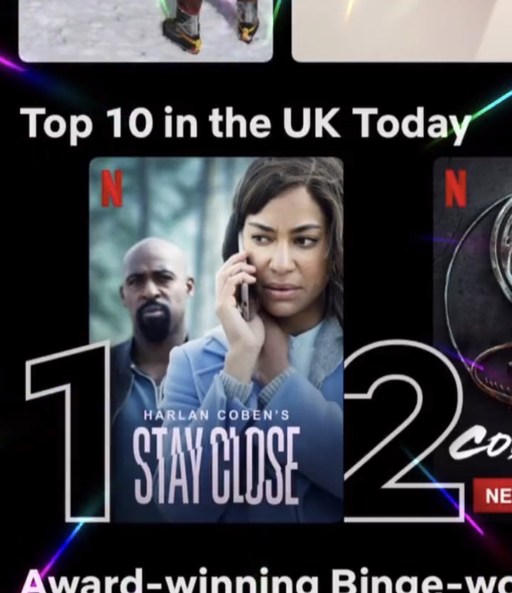 HarlanCoben's tweet photo. Iโll be on @CBSMornings with @GayleKing @nateburleson in about 15 minutes talking all things #StayClose on @netflix. https://t.co/Kio80QD8fE