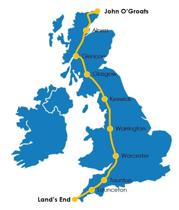 In June me and two fellow athletes <a href="/efcn3/">Rob Smith</a> <a href="/MidnightSteamer/">Mitchell Brough</a> will be taking on the 1000 miles from John O Groats to Lands End for the amazing charity <a href="/StAnnsHospice/">Moya Cole Hospice</a> when the time comes, please give generously x