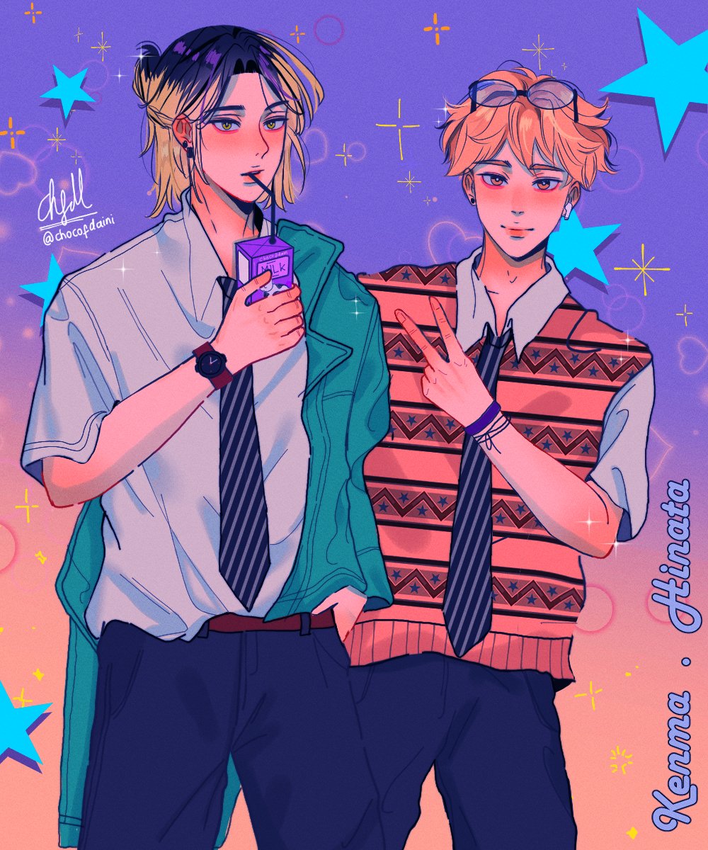 Choco Chocolate Working On Commission Kenmakozume Hinatashoyo 孤爪研磨 ハイキュー 日向翔陽 日向翔陽イラスト Haikyuu T Co Q0adaytlkv Twitter