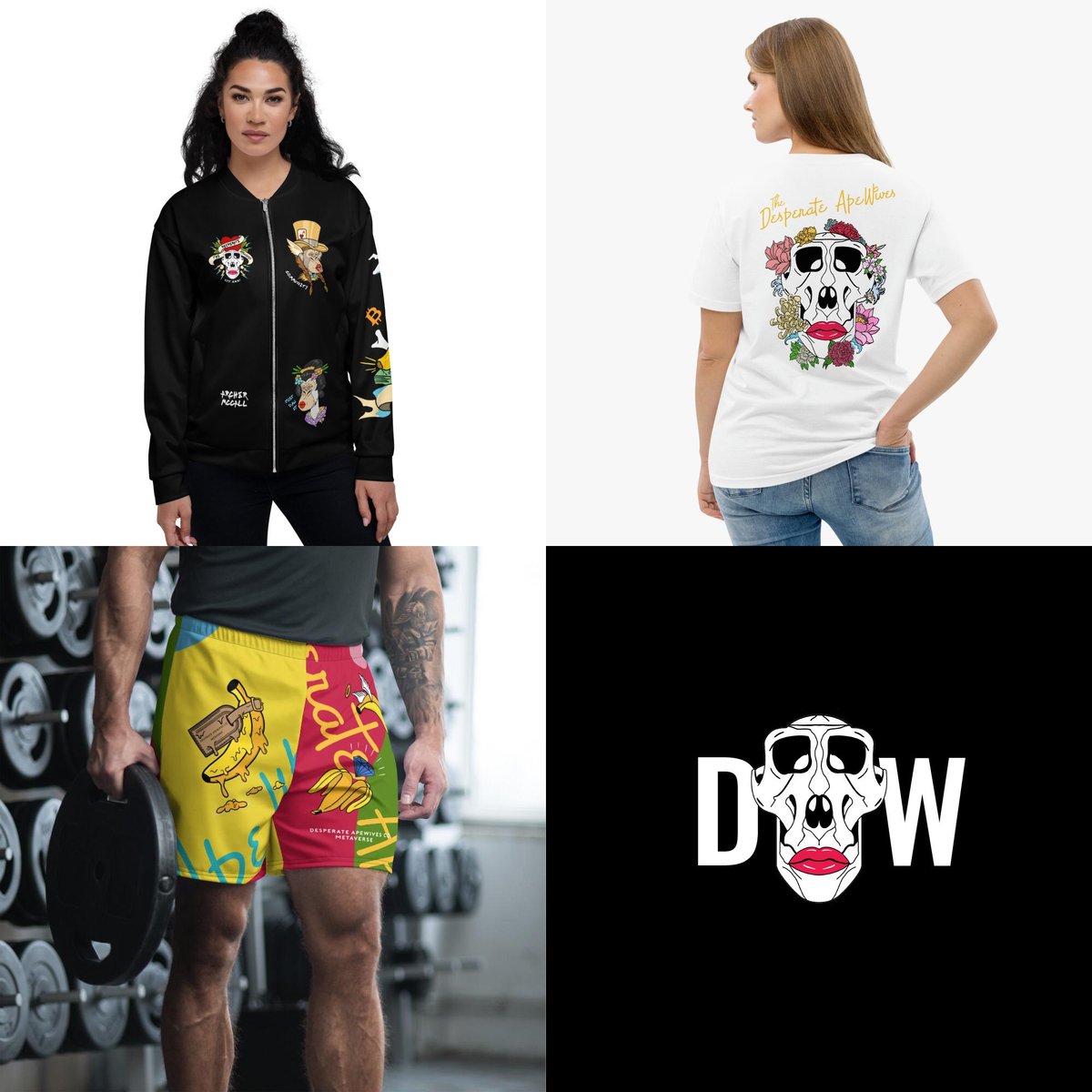 Check out the sneak peak of <a href="/DApeWives/">Desperate ApeWives</a> merch. THIS IS 🔥This preview tells a lot about the founders and community. Never make shortcuts. Love it. #DAW  #DesperateApeWives #justdawit