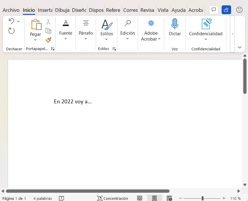 Como empiezo el año ➡️ Como va