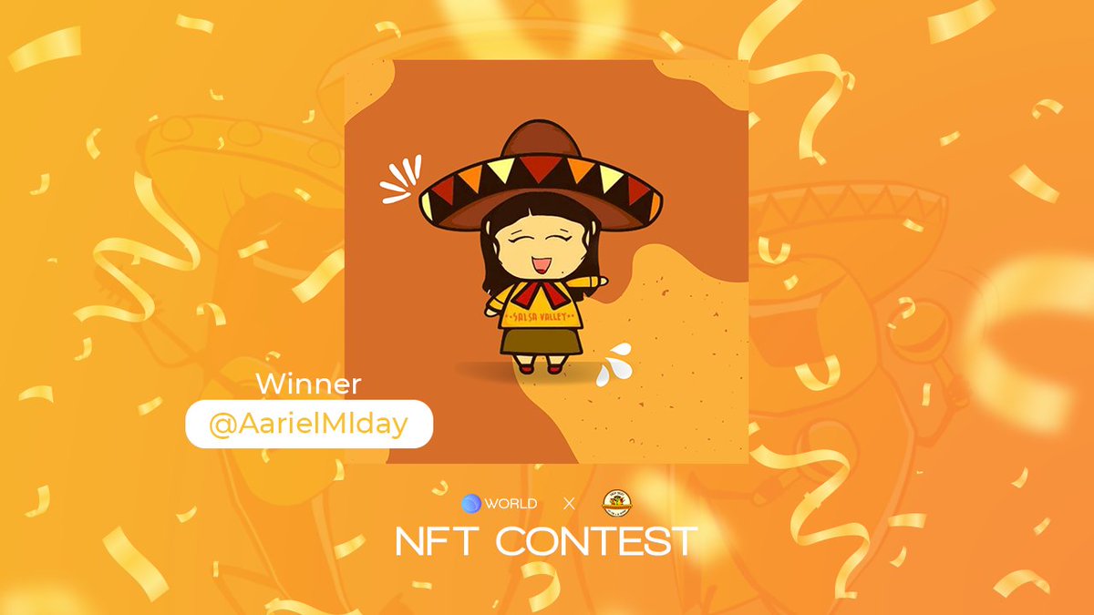 worldtoken_'s tweet image. Congratulations guys! 🌶🎉

@TheCryptoCrocs, @Jawtsi, @carlodcruZ22, @AarielMlday