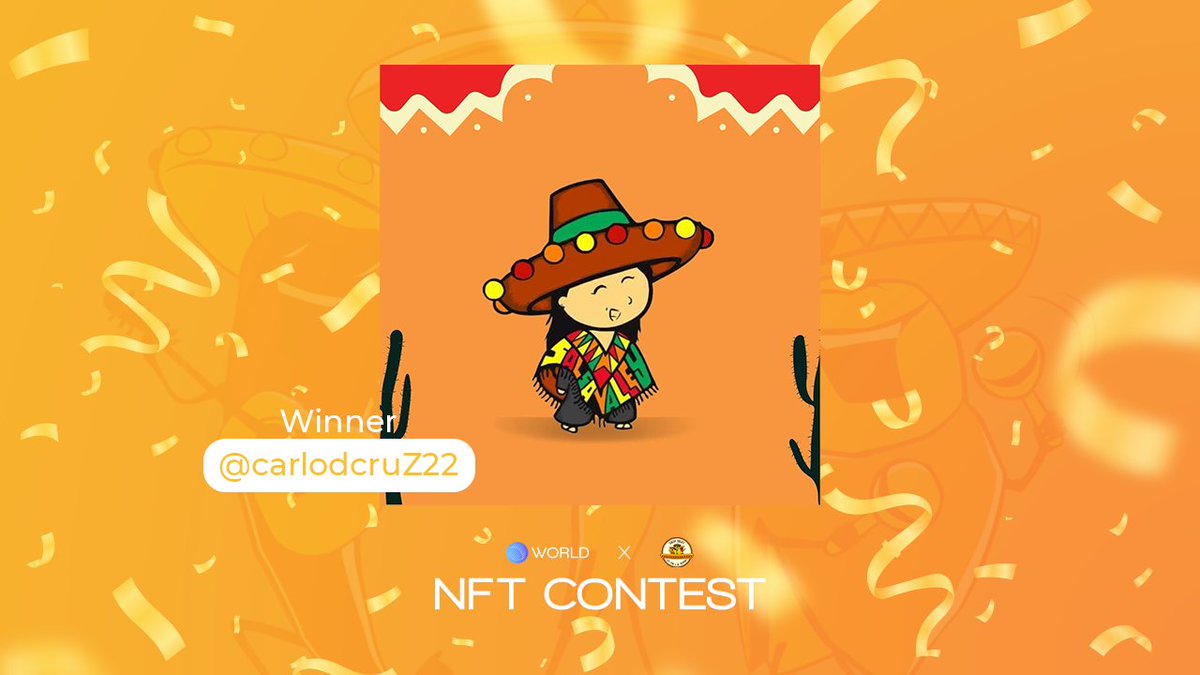 worldtoken_'s tweet image. Congratulations guys! 🌶🎉

@TheCryptoCrocs, @Jawtsi, @carlodcruZ22, @AarielMlday