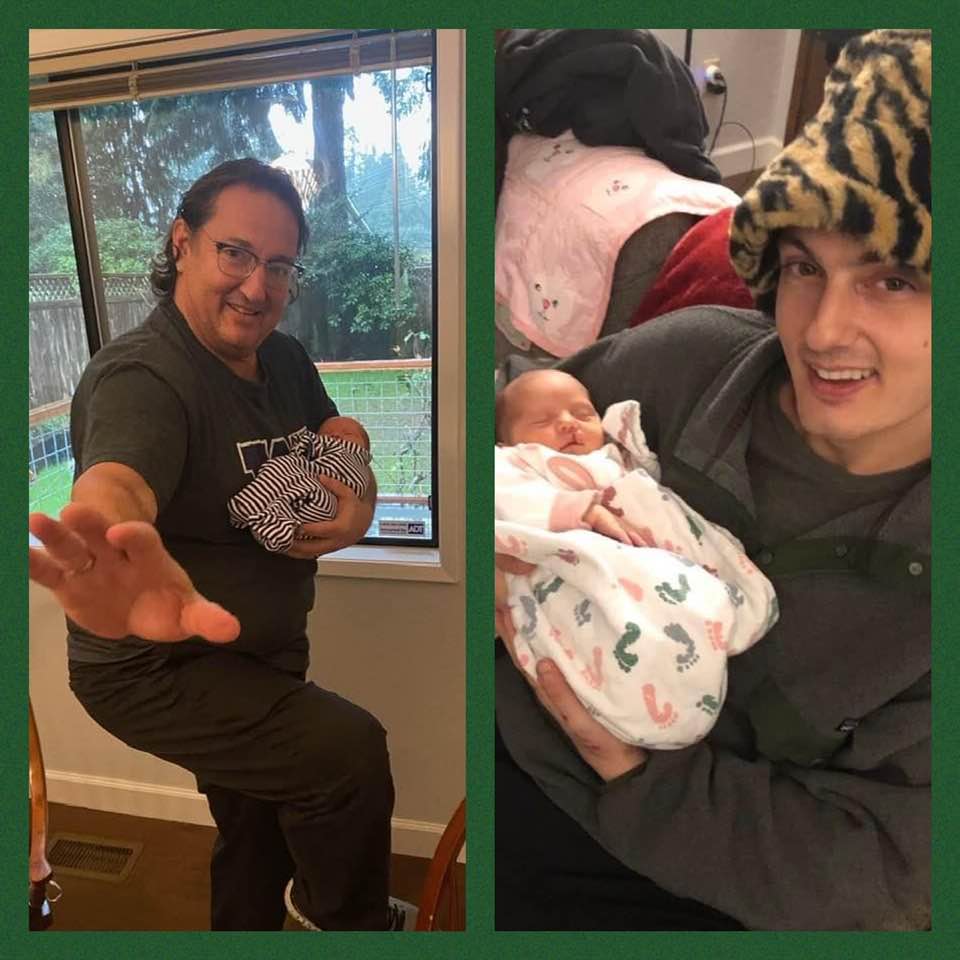 CampMenominee's tweet photo. Monday Mazel Tov goes out to Toledo to CM Alums Grandpa Mark Jacobs and Daddy Saul Jacobs on the arrival of Langley Louise! Fill a Stein, "Jakes"!!! 💚🤍 #CMFamily #CMAlumni #CMAroundTheWorld https://t.co/2ts09UVPgA