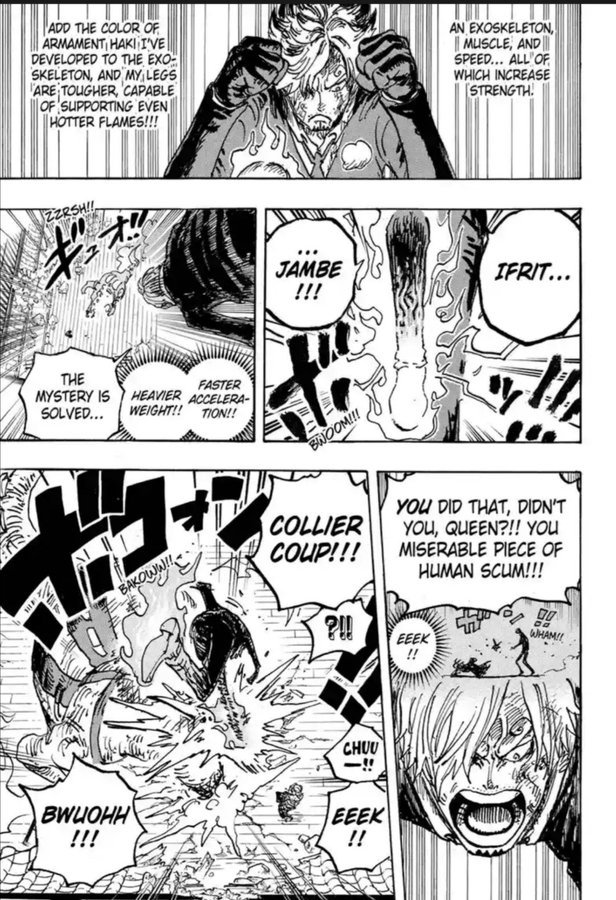 Dengekivinsmoke 🇲🇦 on X: What exoskeleton-sanji did is