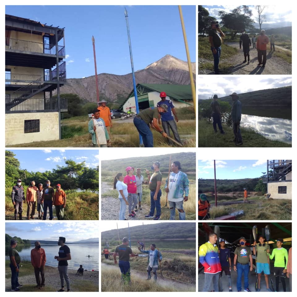 Inicio de limpieza del parque Dos Cerritos, para los venideros juegos nacionales juveniles de Canotaje gracias al apoyo del Gobernador <a href="/AdolfoP_Oficial/">Adolfo Pereira Gobernador</a> #MoranTieneConQue <a href="/nk/">from the future</a> <a href="/dcabellor/">Diosdado Cabello R</a> <a href="/alexanderguaito/">Alexander Romero</a> <a href="/AgueroYanys/">Yanys Agüero (Cuenta Oficial)</a> <a href="/MervinMaldonad0/">Mervin Maldonado</a> <a href="/INDeporteVE/">Instituto Nacional de Deportes</a> @Mppjd_ <a href="/ViceVenezuela/">Vicepresidencia Vzla</a> @