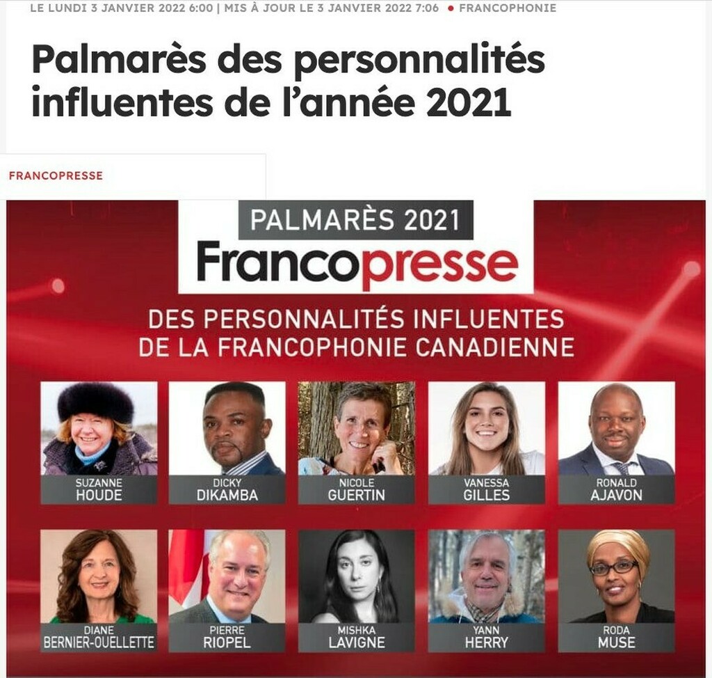 Belle reconnaissance pour Nicole d'être nommé comme une des personnalités influentes de la francophonie canadienne.  Elle en serait certainement bien fière. 🥰 👏 // What a great recognition for Nicole to be named as one of the country's most influenti… instagr.am/p/CYRNYo7DO2r/