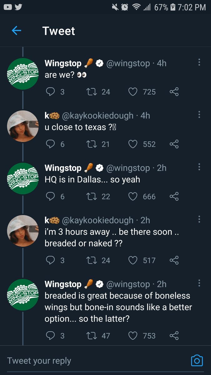 GatitoJoseos's tweet photo. WHAT THE FUCK IS WINGSTOP DOING https://t.co/wRTdbgGaDR