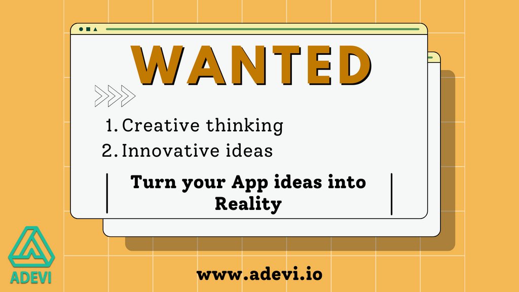 Agent_X_coin's tweet photo. It’s a New year with fresh ideas. Make use of your creativity and develop authentic app ideas and use Adevi to bring them into reality.
#ADEVI #AIassistant #lowcode #nocode #AI #application #development #prototyping #sourcecode #mobileapps https://t.co/Zun3BXAkNx