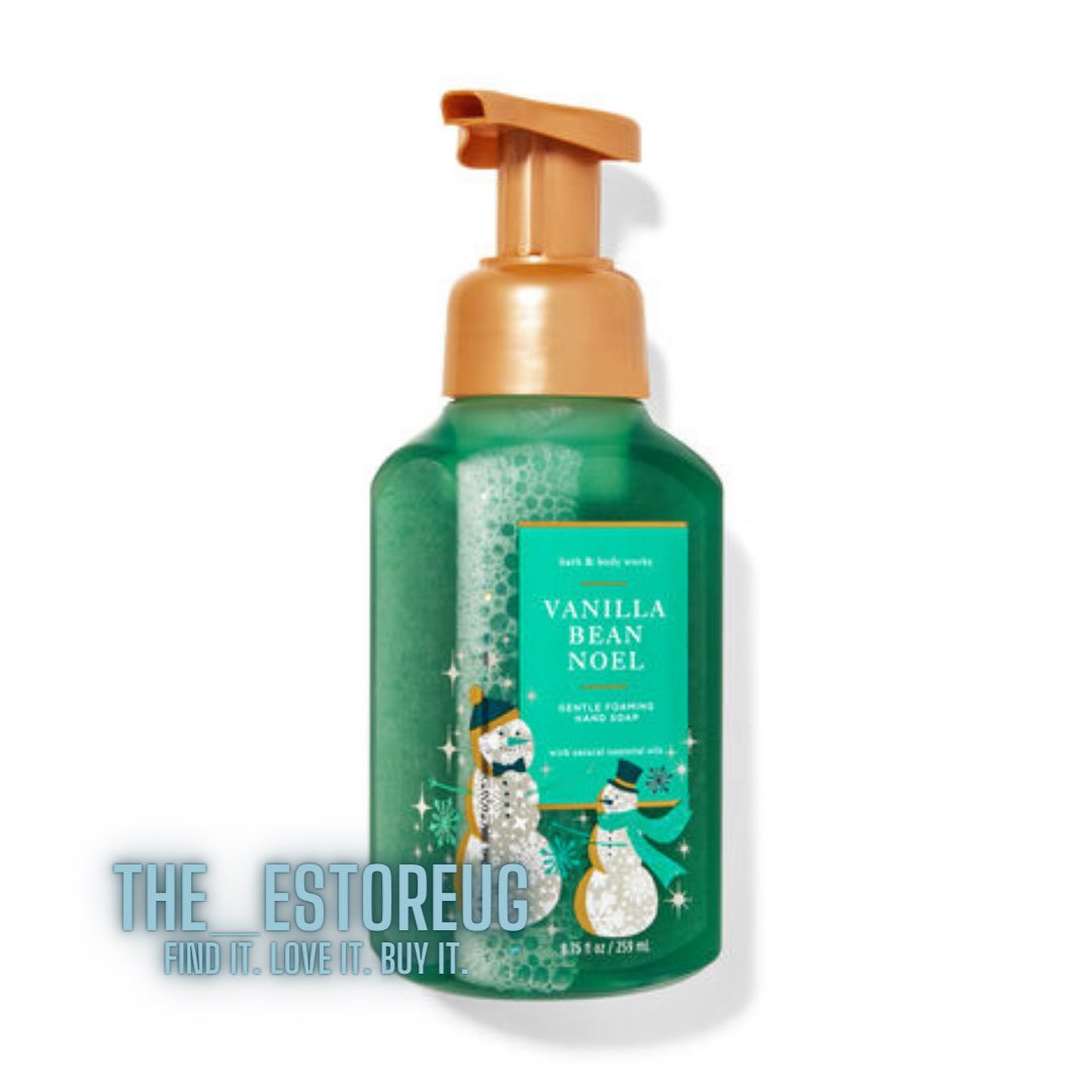 The_Estoreug's tweet photo. VANILLA BEAN NOEL
Gentle Foaming Hand Soap is available @The_Estoreug #vanilla #bean #soap combines nourishing vitamin E with softening shea extract and aloe to deliver a luxurious foam that washes hands clean of germs while taking care to maintain skin's natural moisture barrier https://t.co/B9fiaGRHSA