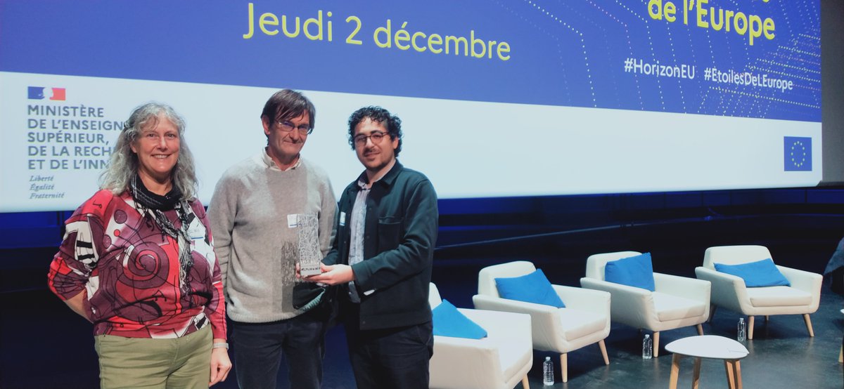 The GENIALG project, along with our scientific director Philippe Potin, was awarded an #EtoilesDeLEurope last month by the french ministry of research for its great advances in #seaweed biorefinery, positioning France as a European leader ! 👏👏👏

#SeaweedRevolution

🌊🌊🌊