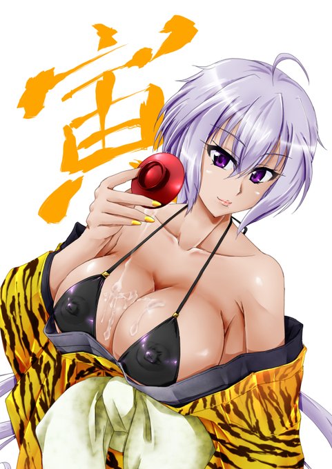 改めてあけましておめでとうございまー!!
あえての寅ビキニ外しですよ

今年もおっぱっていきましょーーう! 