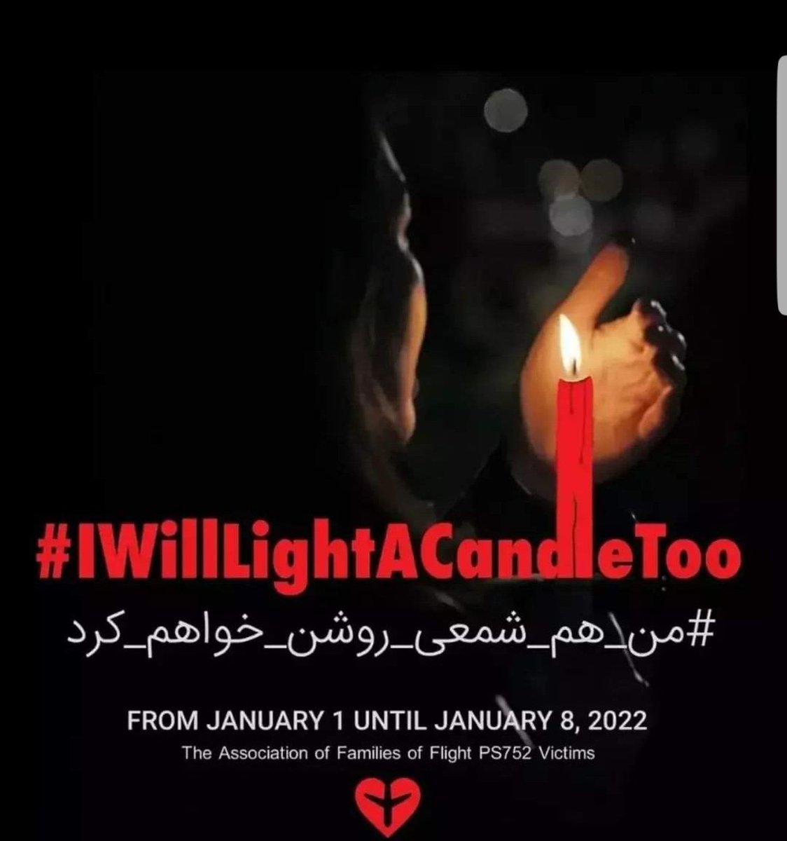 Omid_M's tweet image. On Jan 8, 2020, the Revolutionary Guards shot down flight #PS752 shortly after takeoff from Tehran. All 176 passengers &amp;amp; crew were killed. For 3 days, the Iranian government denied responsibility. Since then no justice, no accountability. A nation in grief. 
#IWillLightACandleToo