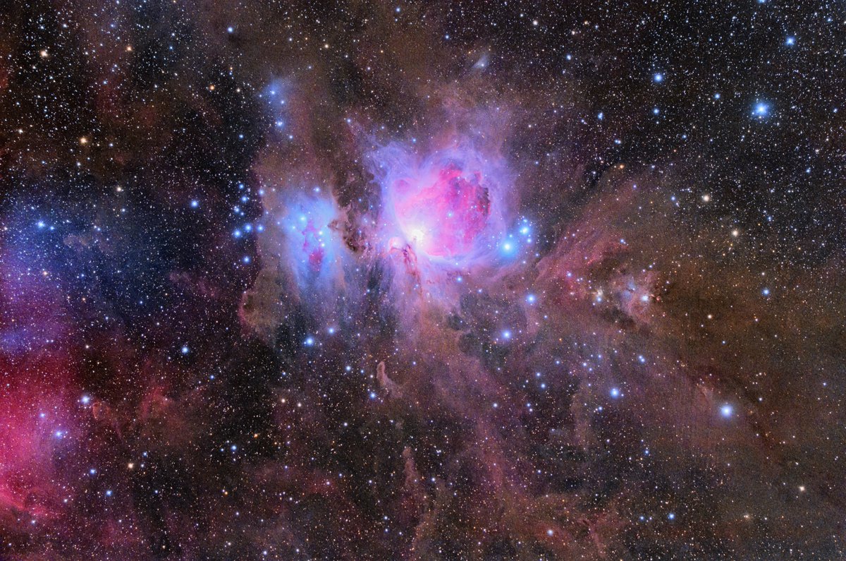 My real first light with the Skywatcher Esprit 100 + 0.75 Reducer was a success! This is just 1hr worth of exposure time with my Sony a7ii :)